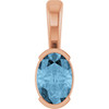 14K Rose Gold Topaz Ring Fine Jewelry  $212