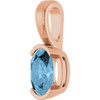 14K Rose Gold Topaz Ring Fine Jewelry  $212