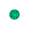 0.21 Green Emerald Round 3.8 x 3.8 mm