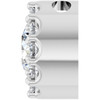 Platinum 1/3 CTW Natural Diamond Halo-Style Pendant