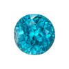 2.59 Blue Zircon Round 7.4 x 7.4 mm