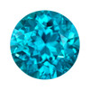 6.21 Blue Zircon Round 10 x 10 mm