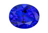5.28 Carat Blue Purple Tanzanite Oval Shape, 11.8 x 9.5 mm