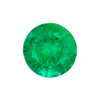 1.09 Green Emerald Round 6.5 x 6.5 mm