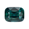 3.09 Blue Green Sapphire Cushion 8.5 x 6.5 mm