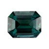 3.07 Blue Green Sapphire Emerald 8.7 x 6.9 mm
