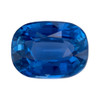 3.52 Carat Unheated GIA Blue Sapphire Gem, Cushion Shape, 9.96 x 7.38 x 4.8 mm