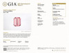 1.16 Carat Unheated GIA Vivid Medium Vibrant Pink Orange Padparadscha Sapphire Gem, Octagon Cut, 6.81 x 5.38 x 3.03 mm