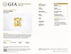 2.03 Carat Yellow Sapphire Gem, Octagon Cut, 8.17 x 6.51 x 4.05 mm, No Heat GIA