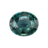 1.57 Carat Blue Carat Green Sapphire Gem, Oval Shape, 7.6 x 6.4 mm