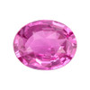 2.07 Carat GIA Pink Sapphire Gem, Oval Shape, 9.07 x 7.19 x 3.85 mm