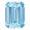 4.82 Carat Blue Aquamarine Octagon Cut, 12.3 x 8.9 mm
