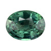 3.12 Carat Unheated Vivid Medium Teal Blue Green Sapphire Oval Cut Gemstone, 10.1 x 7.8 mm
