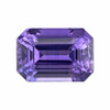 3.05 Purple Sapphire Emerald 9 x 6.3 mm
