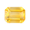 3.03 Yellow Sapphire Emerald 8.8 x 6.9 mm