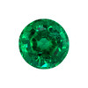 1.27 Green Emerald Round 7 x 7.06 x 4.86 mm