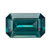 2.57 Blue Green Sapphire Emerald 10 x 6.3 mm