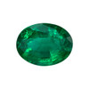 1.05 Green Emerald Oval 7.8 x 6 mm