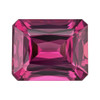 3.75 Red Rhodolite Emerald 10 x 8 mm