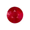1.23 Red Ruby Round 6.5 x 6.5 mm