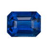 2.72 Blue Sapphire Emerald 9.05 x 6.77 x 4.43 mm