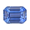 4.31 Blue Sapphire Emerald 10 x 7.37 x 5.61 mm