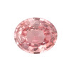 1.25 Padparadscha Sapphire Oval 7.53 x 6.32 x 3.36 mm