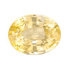 3.42 Yellow Sapphire Oval 9.74 x 7.5 x 5.32 mm