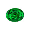 1.34 Green Tsavorite Oval 7.6 x 5.7 mm