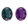 Brazilian 1.02 Carat Strong Color Change Alexandrite Gem, Oval, 6.93 x 5.58 x 3.31 mm, GIA Cert