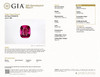 1.52 Carat Vivid Rich Pinkish Red Unheated Ruby Gemstone, Cushion Shape, GIA Cert, 7.08 x 5.76 x 3.58 mm