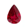 2.02 Carat Vivid Open Rich Red Ruby Gemstone, Pear Shape, 8.79 x 6.35 x 4.89 mm, GRS Cert
