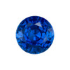 1.22 Carat Vivid Rich Royal Blue Sapphire Gemstone, Asscher Cut, 6.5 x 6.5 mm