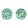 1.49 Carat Vivid Medium Minty Seafoam Tourmaline Gem, Round Cut, 6.0 mm | $962