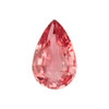 0.98 Padparadscha Sapphire Pear 8.07 x 5.13 x 3.09 mm