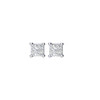 14 Karat White Gold 0.50 Carat Diamond Earrings....