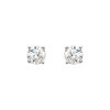 Natural Diamond Earrings in Platinum 3/4 Carat Diamond Stud Earrings..