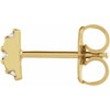 14K Yellow .02 CTW Natural Diamond Earring