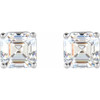 14K White 3/8 CTW Lab-Grown Diamond Earrings