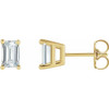 14K Yellow 3/4 CTW Natural Diamond Earrings