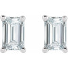 Platinum 1 CTW Natural Diamond Earrings