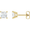 14K Yellow 1/2 CTW Natural Diamond Earrings