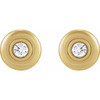 14K Yellow 1/2 CTW Natural Diamond Earrings