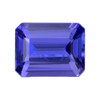 2.18 Blue Purple Tanzanite Emerald 9 x 7 mm