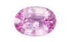0.59 Carat Vivid Medium Baby Pink Sapphire Gemstone Oval – Unheated