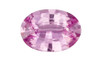 0.62 Carat Vivid Medium Baby Pink Sapphire Gemstone Oval – Unheated