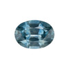 1.04 Carat Vivid Medium Open Teal Blue Green Sapphire Gemstone Oval Cut