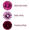 Lab Created Baby Pink Sapphire Gemstone – Round Cut – GEM Grade