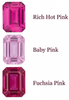 Chatham Lab Created Baby Pink Sapphire Gemstone – Emerald Cut – GEM Grade