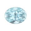 1.74 Carat Aquamarine Gemstone – Oval Cut, Vivid Medium Sky Blue Color